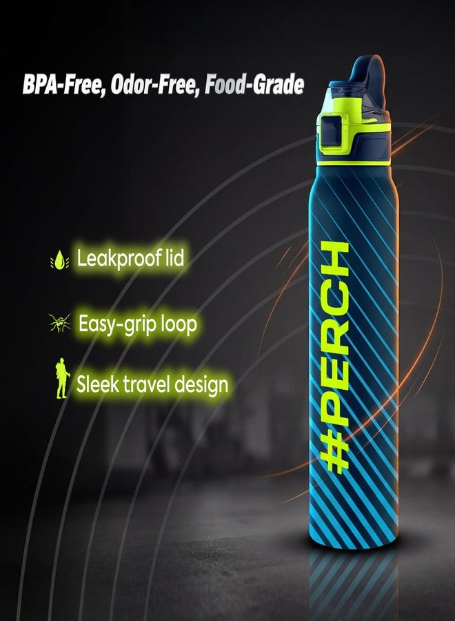 Perch Apex Hot and Cold Stainless Steel Water Bottle 740ml | Triple-Layer Vacuum Insulated 3D Printed Bottle | ISI Certified, Leakproof & BPA-Free | Gift for Men & Women | Infinite - Image 3